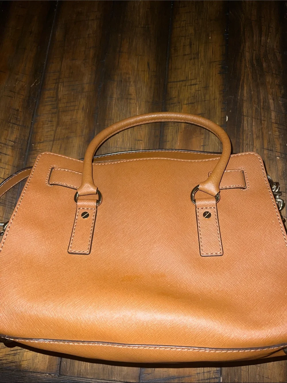 MICHAEL Michael Kors Hamilton Leather Satchel
